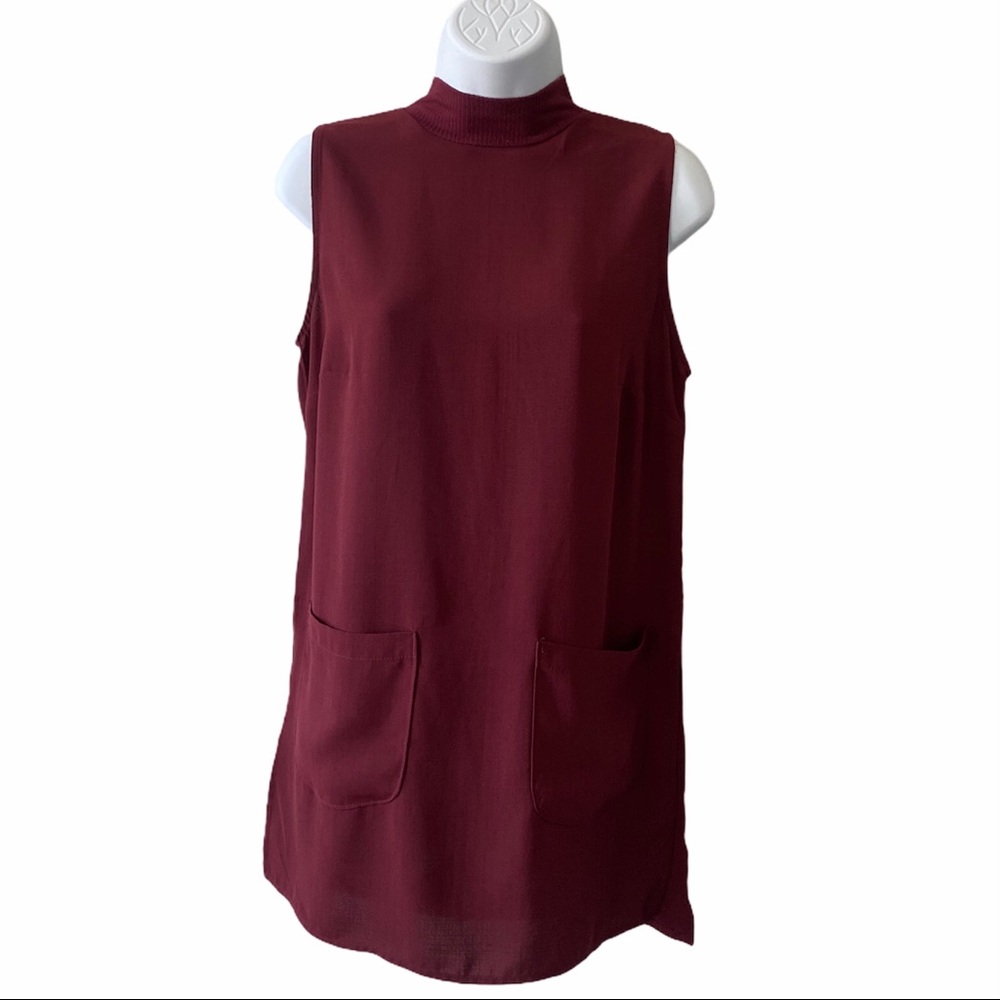 BOBEAU High Neck Blouse | HAUTELOOK